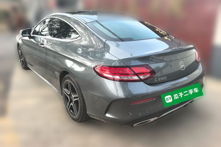Used Mercedes-Benz C-Class 2019 C 260 Coupe Rear Left 45 Deg