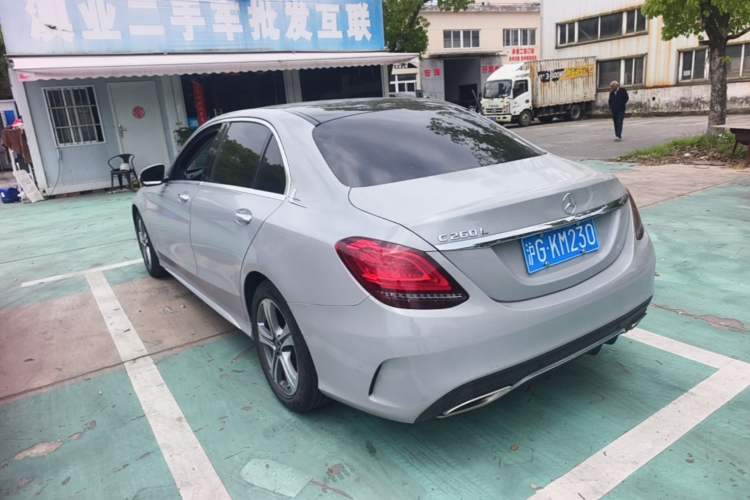 Used Mercedes-Benz C-Class 2019 Restyled C 260 L Sport Edition Rear Left 45 Deg