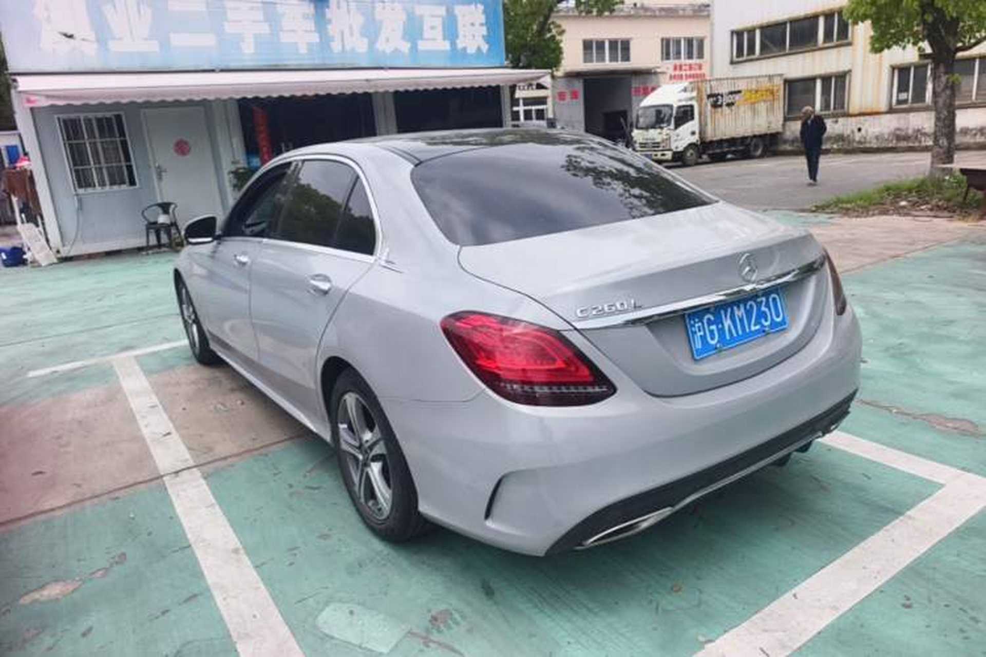 Used Mercedes-Benz C-Class 2019 Restyled C 260 L Sport Edition Rear Left 45 Deg