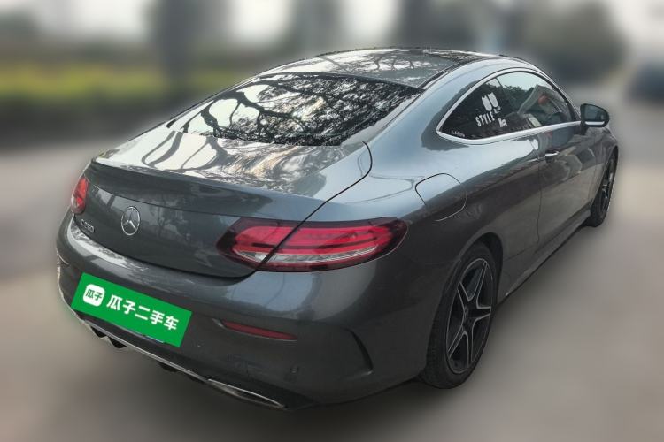 Used Mercedes-Benz C-Class 2019 C 260 Coupe Rear Right 45 Deg