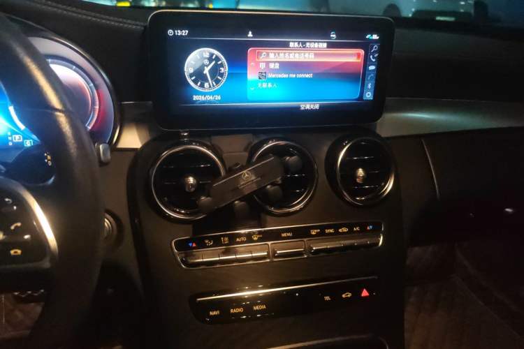 Used Mercedes-Benz C-Class 2019 Restyled C 260 L Sport Edition Audio And AC Panel
