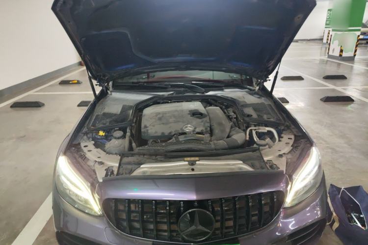 Used Mercedes-Benz C-Class 2019 C 260 Coupe Engine Bay