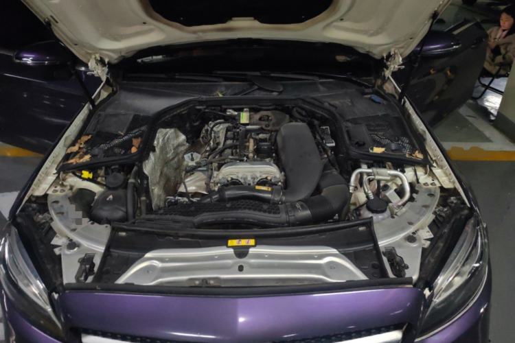 Used Mercedes-Benz C-Class 2019 C 260 Coupe Engine Bay