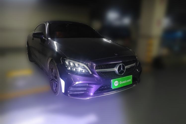 Used Mercedes-Benz C-Class 2019 C 260 Coupe Front Right 45 Deg