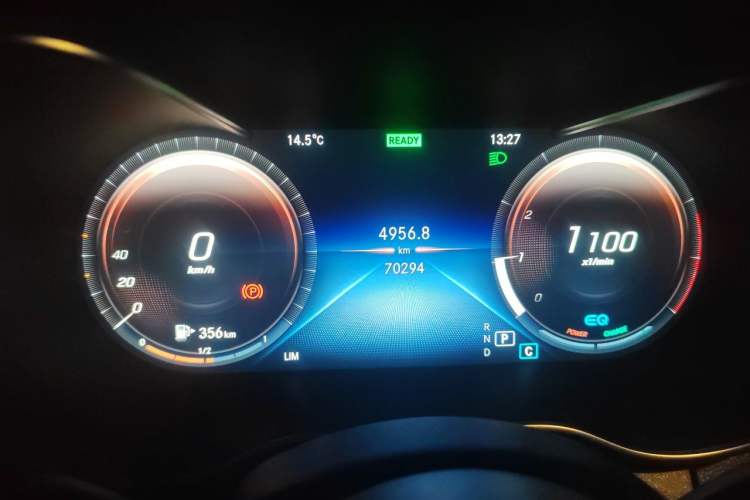 Used Mercedes-Benz C-Class 2019 Restyled C 260 L Sport Edition Odometer Close Up