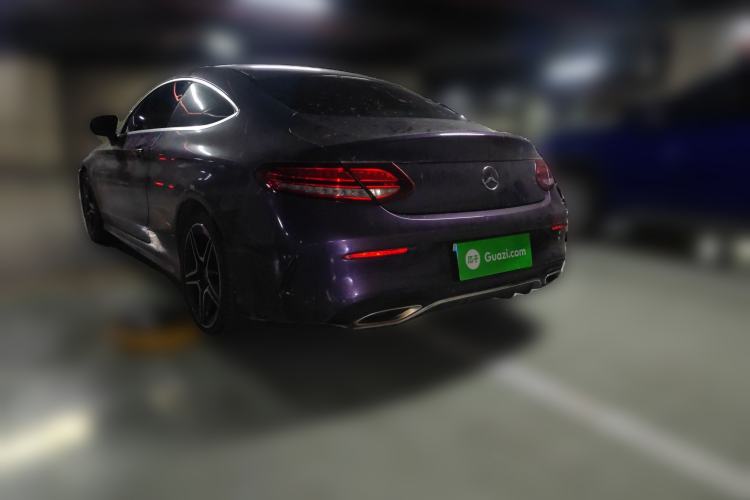 Used Mercedes-Benz C-Class 2019 C 260 Coupe Rear Left 45 Deg