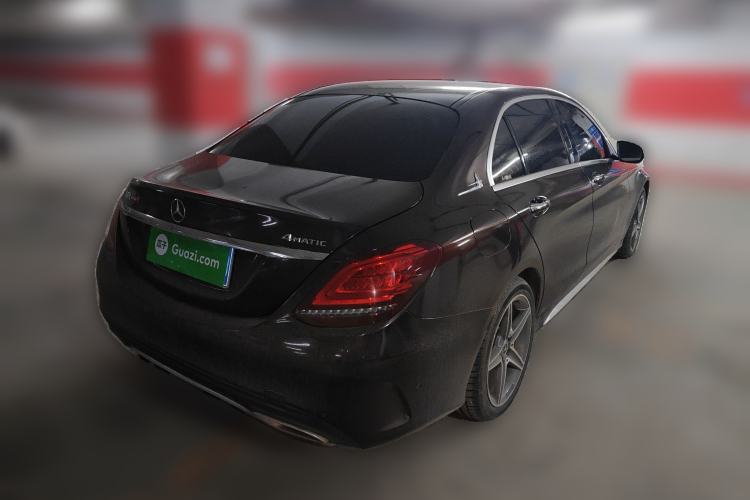 Used Mercedes-Benz C-Class 2019 Facelift C 260 L 4MATIC Sport Edition Rear Right 45 Deg