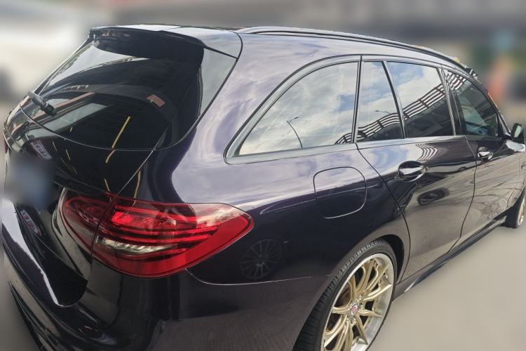 Used Mercedes-Benz C-Class 2019 C 260 4MATIC Estate Rear Right 45 Deg