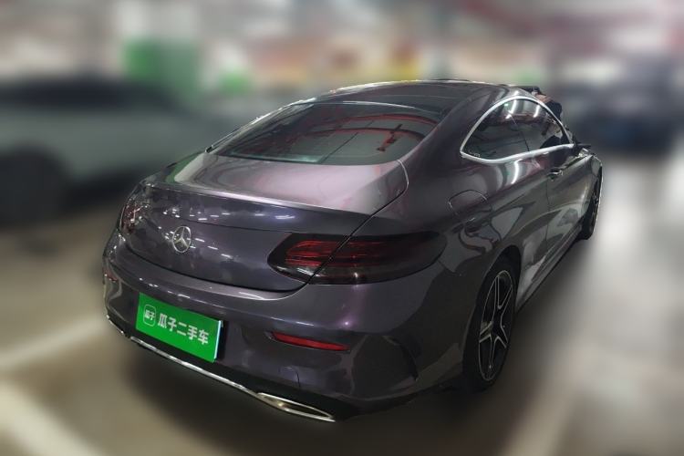 Used Mercedes-Benz C-Class 2019 C 260 Coupe Rear Right 45 Deg