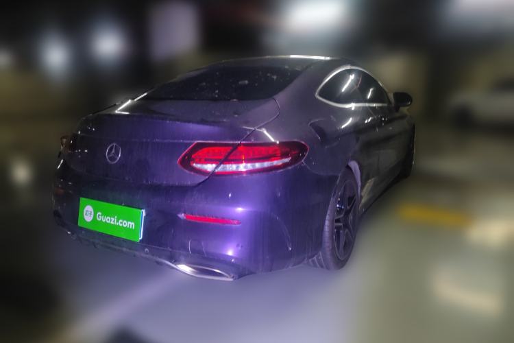 Used Mercedes-Benz C-Class 2019 C 260 Coupe Rear Right 45 Deg