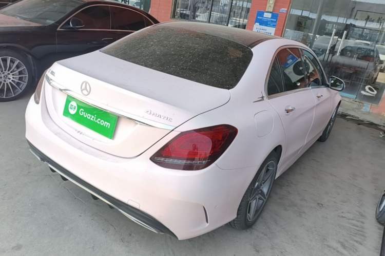 Used Mercedes-Benz C-Class 2019 C 260 L 4MATIC Sport Edition Rear Right 45 Deg