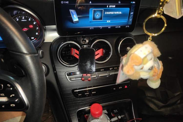 Used Mercedes-Benz C-Class 2019 C 180 L Fashion Edition Sport Version Audio And AC Panel
