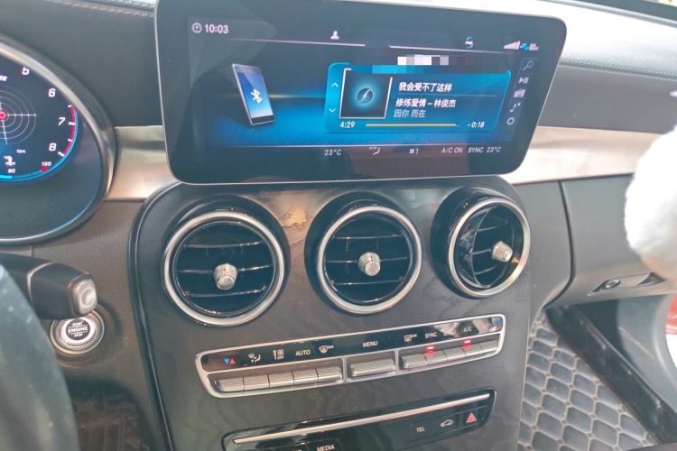 Used Mercedes-Benz C-Class 2019 Restyled C 260 L Sport Edition Audio And AC Panel