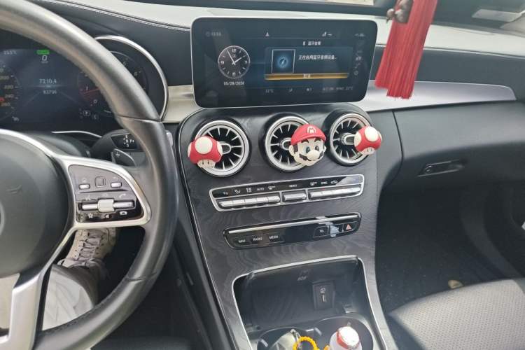 Used Mercedes-Benz C-Class 2019 C 260 L Sport Edition Audio And AC Panel