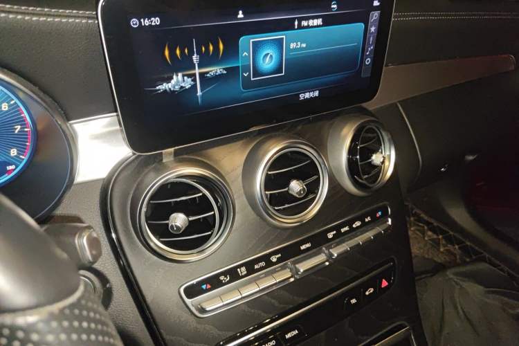 Used Mercedes-Benz C-Class 2019 C 260 Coupe Audio And AC Panel