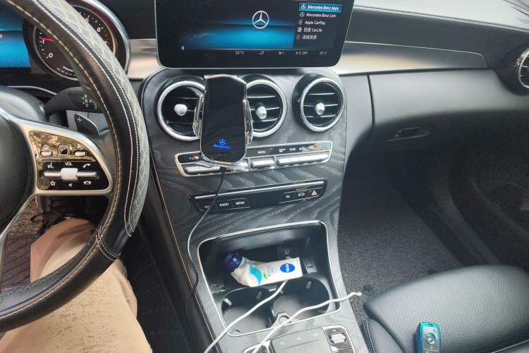 Used Mercedes-Benz C-Class 2019 C 260 L Sport Edition Audio And AC Panel