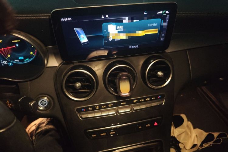 Used Mercedes-Benz C-Class 2019 C 260 L Sport Edition Audio And AC Panel