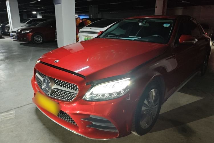Used Mercedes-Benz C-Class 2019 C 180 L Fashion Edition Sport Version Guazi used car, China used car export, Used car for sale, Used cars, Cheapest cars for sale
