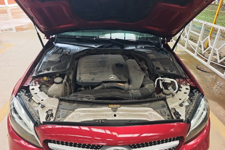 Used Mercedes-Benz C-Class 2019 C 260 Coupe Engine Bay