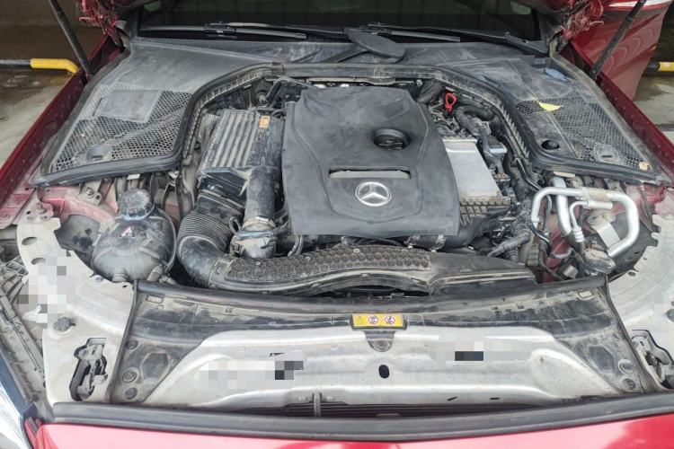 Used Mercedes-Benz C-Class 2019 C 180 L Fashion Edition Sport Version Engine Bay