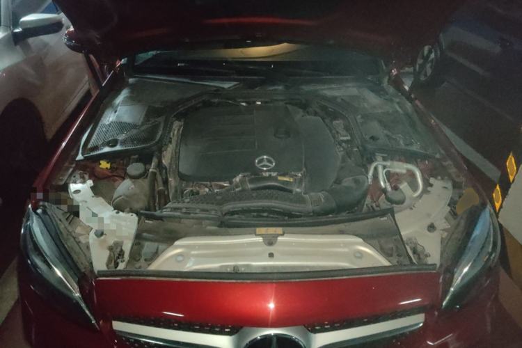 Used Mercedes-Benz C-Class 2019 C 260 Coupe Engine Bay