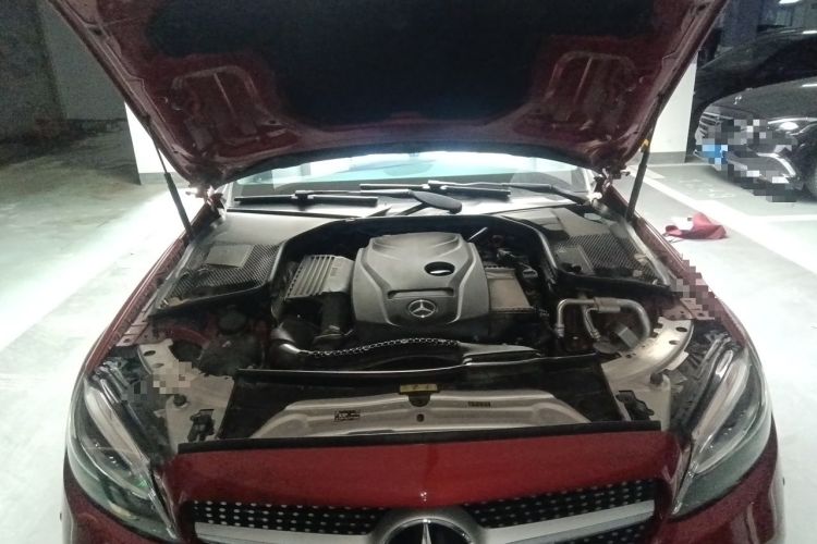 Used Mercedes-Benz C-Class 2019 C 180 L Fashion Edition Sport Version Engine Bay