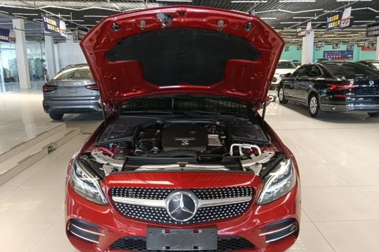 Used Mercedes-Benz C-Class 2019 C 180 L Fashion Edition Sport Version Engine Bay
