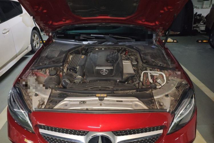 Used Mercedes-Benz C-Class 2019 C 180 L Fashion Edition Sport Version Engine Bay