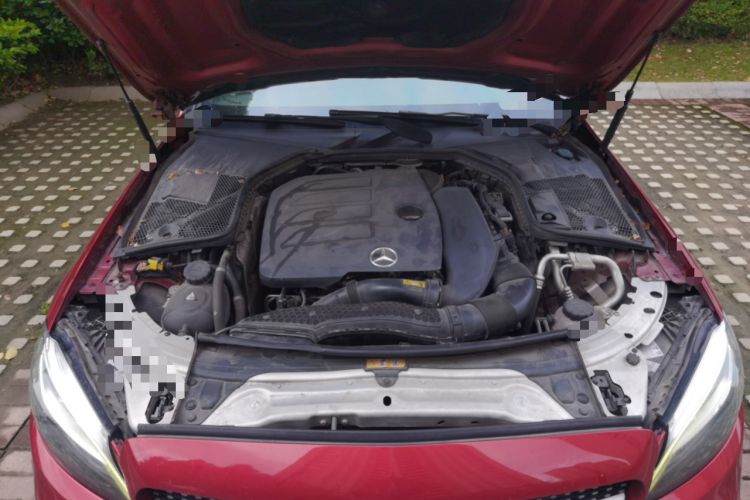 Used Mercedes-Benz C-Class 2019 C 260 Coupe Engine Bay