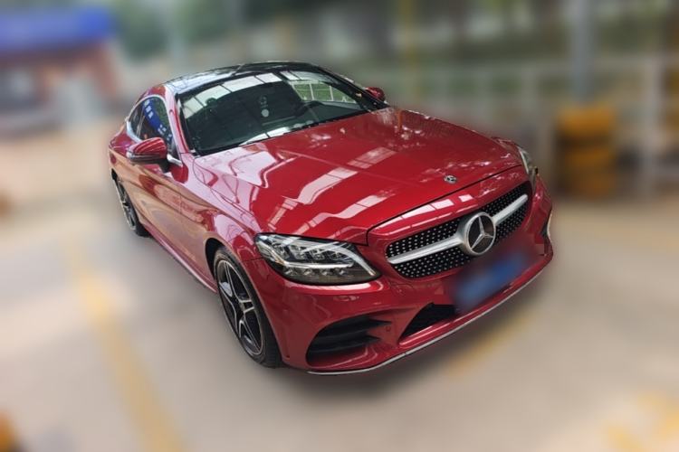 Used Mercedes-Benz C-Class 2019 C 260 Coupe Front Right 45 Deg