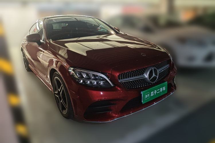 Used Mercedes-Benz C-Class 2019 C 260 Coupe Front Right 45 Deg