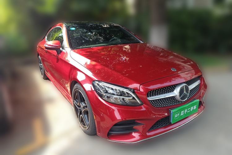 Used Mercedes-Benz C-Class 2019 C 260 Coupe Front Right 45 Deg