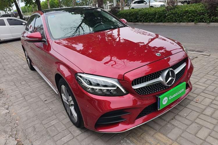 Used Mercedes-Benz C-Class 2019 C 260 L Sport Edition Front Right 45 Deg