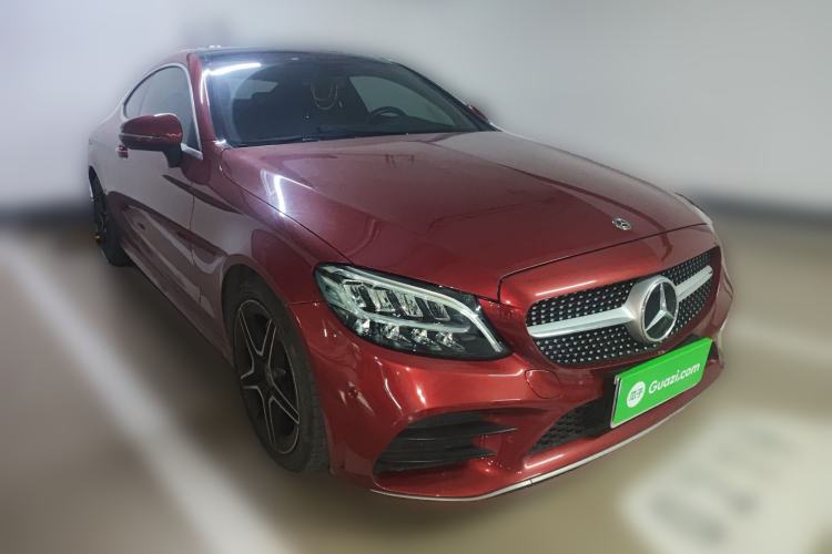 Used Mercedes-Benz C-Class 2019 C 260 Coupe Front Right 45 Deg