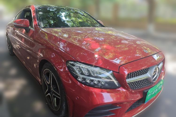 Used Mercedes-Benz C-Class 2019 C 260 Coupe Front Right 45 Deg