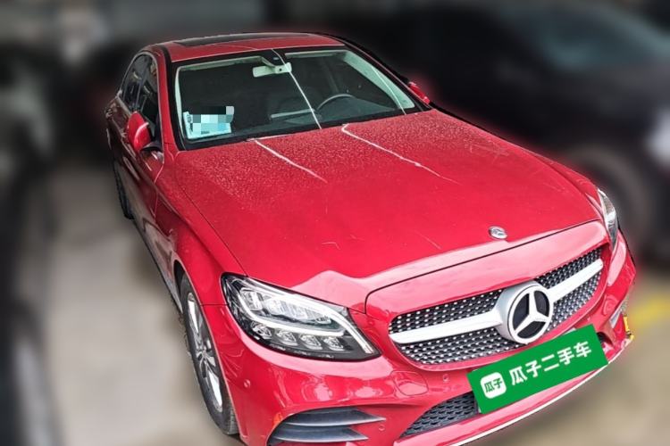 Used Mercedes-Benz C-Class 2019 C 180 L Fashion Edition Sport Version Front Right 45 Deg