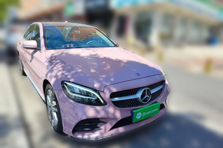 Used Mercedes-Benz C-Class 2019 C 180 L Fashion Edition Sport Version Front Right 45 Deg