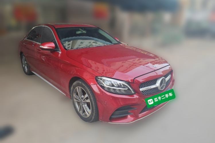 Used Mercedes-Benz C-Class 2019 C 180 L Fashion Edition Sport Version Front Right 45 Deg