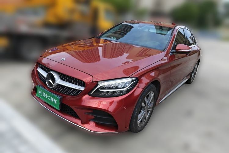 Used Mercedes-Benz C-Class 2019 C 180 L Fashion Edition Sport Version Guazi used car, China used car export, Used car for sale, Used cars, Cheapest cars for sale