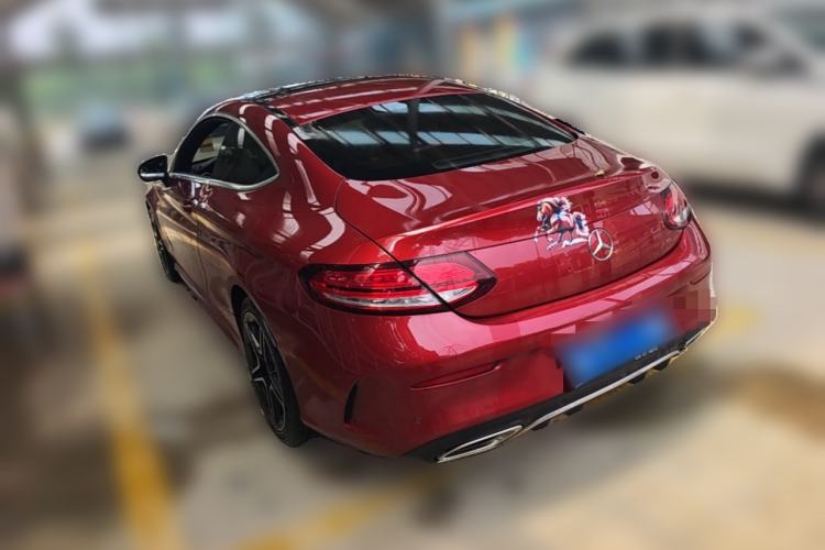 Used Mercedes-Benz C-Class 2019 C 260 Coupe Rear Left 45 Deg