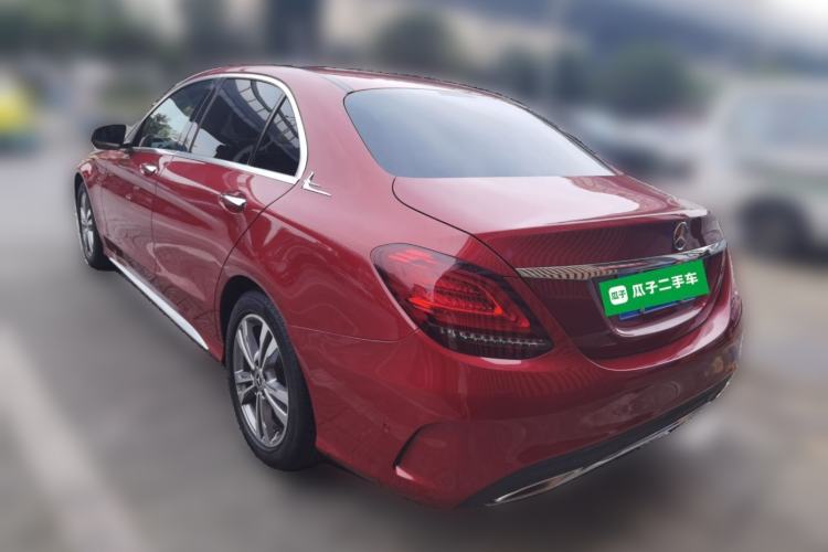 Used Mercedes-Benz C-Class 2019 C 180 L Fashion Edition Sport Version Rear Left 45 Deg