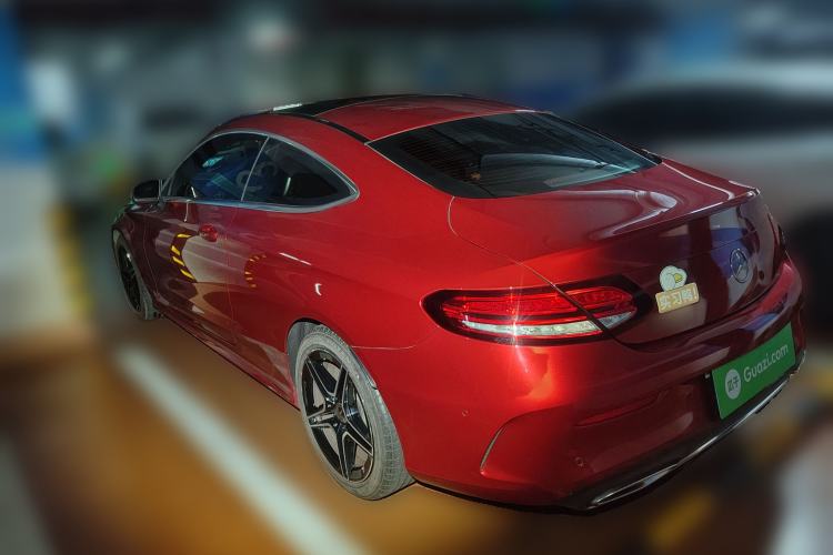 Used Mercedes-Benz C-Class 2019 C 260 Coupe Rear Left 45 Deg