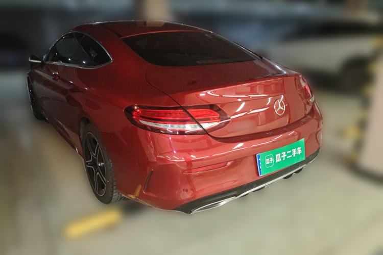 Used Mercedes-Benz C-Class 2019 C 260 Coupe Rear Left 45 Deg