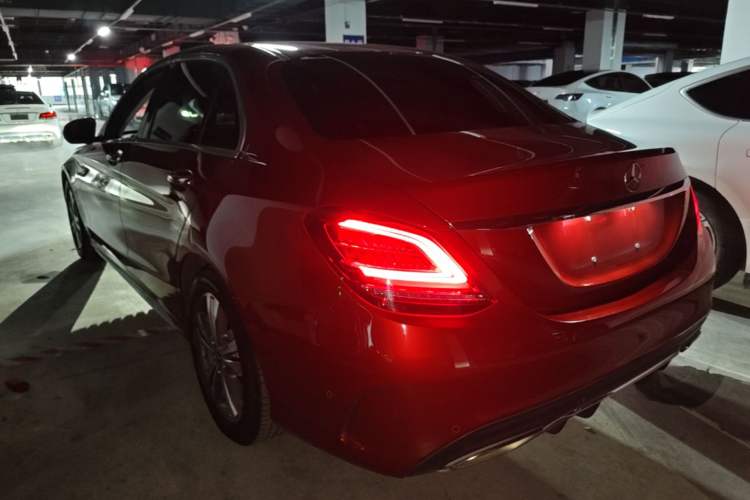 Used Mercedes-Benz C-Class 2019 C 180 L Fashion Edition Sport Version Rear Left 45 Deg