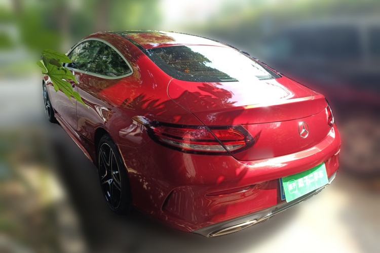 Used Mercedes-Benz C-Class 2019 C 260 Coupe Rear Left 45 Deg