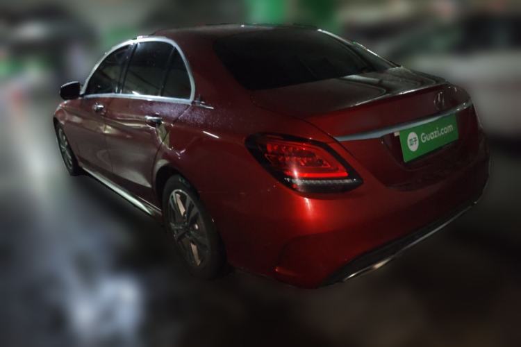 Used Mercedes-Benz C-Class 2019 C 180 L Fashion Edition Sport Version Rear Left 45 Deg