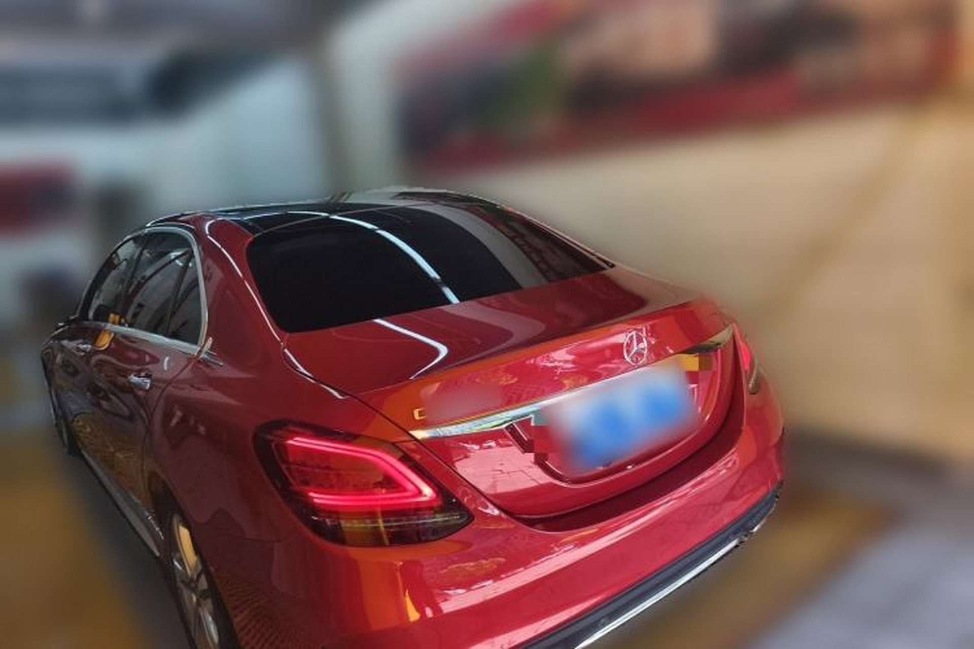 Used Mercedes-Benz C-Class 2019 C 260 L Sport Edition Rear Left 45 Deg