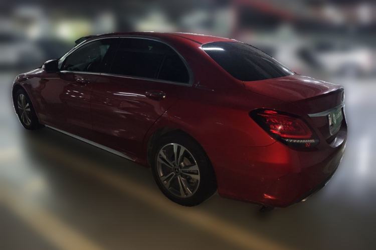 Used Mercedes-Benz C-Class 2019 C 180 L Fashion Edition Sport Version Rear Left 45 Deg