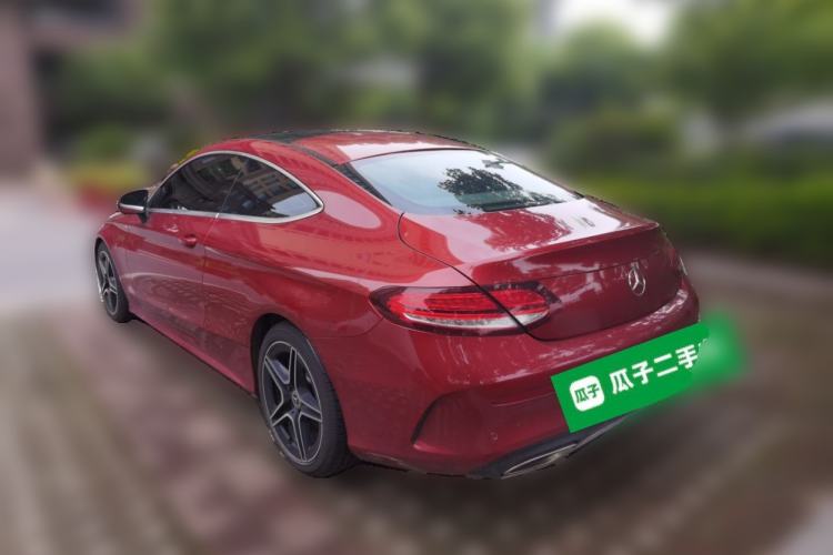 Used Mercedes-Benz C-Class 2019 C 260 Coupe Rear Left 45 Deg