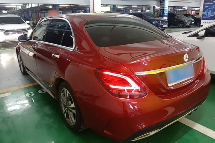 Used Mercedes-Benz C-Class 2019 C 180 L Fashion Edition Sport Version Rear Left 45 Deg